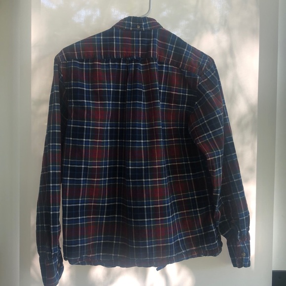 IZOD Plaid Boys Button Down, - Picture 3 of 3